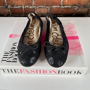 Sam Edelman Black Felicia Flats Size 81/2